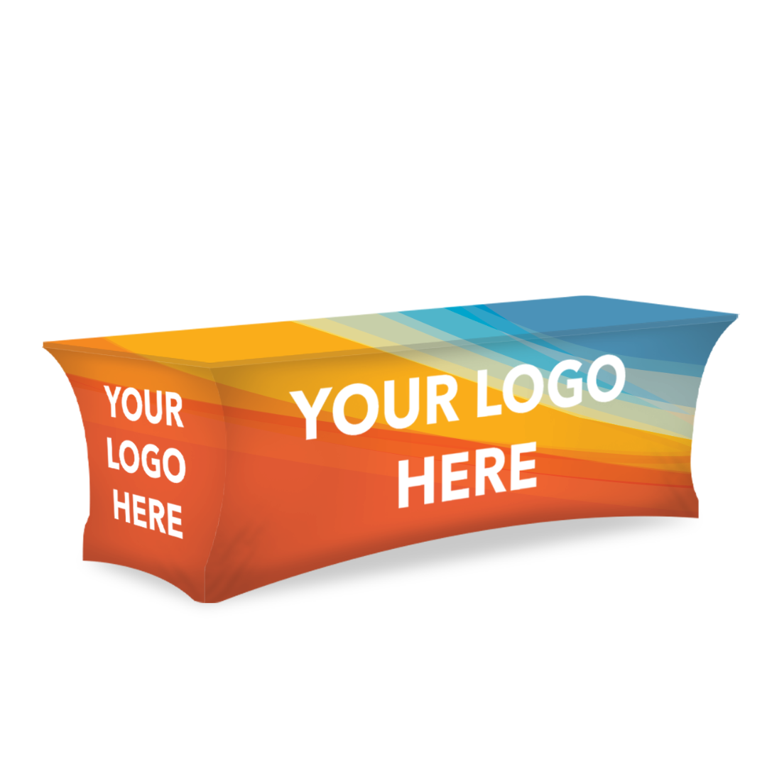 Custom Stretch Table Cover by Flare Shade