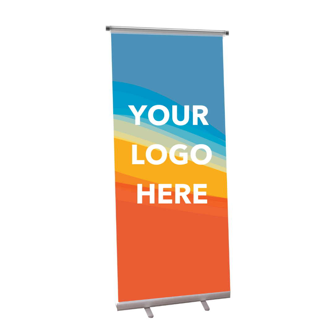 Trade show pull up banner custom printed - Flare Shade