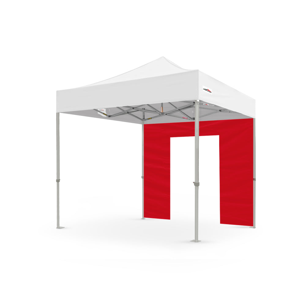 8ft door wall for canopy in red - Flare Shade