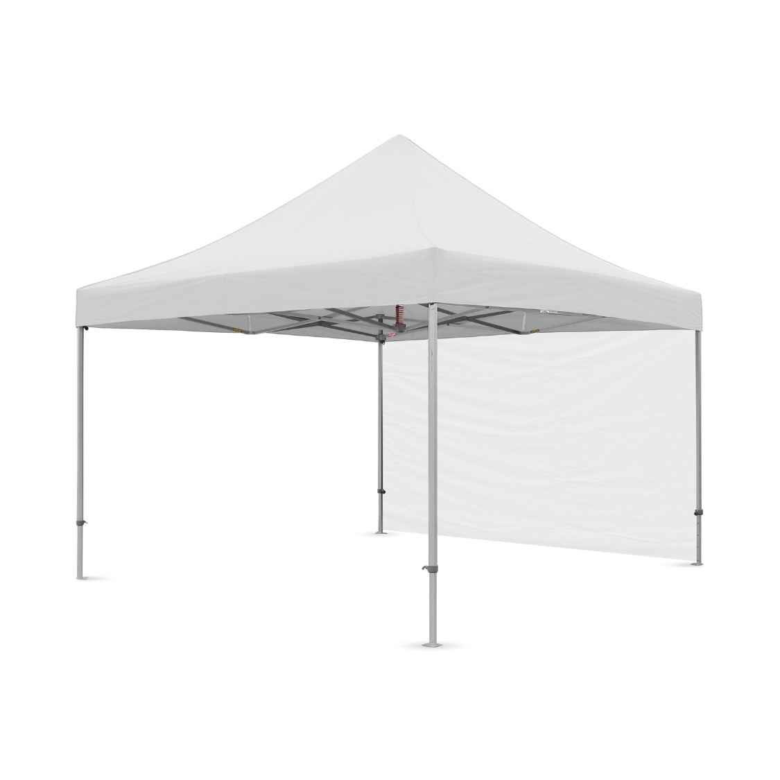Plain 13ft canopy full wall in white for shade and coverage - Flare Shade