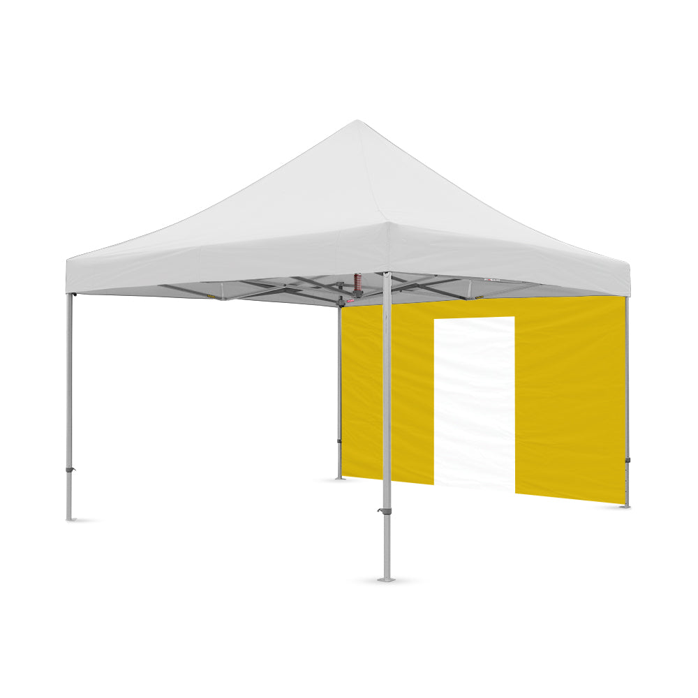 13ft yellow canopy door wall by Flare Shade