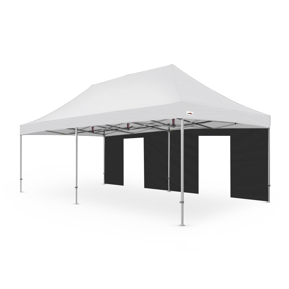 Extra-Large Plain 26ft Canopy Door Wall for Events - Available in Black -Flare Shade