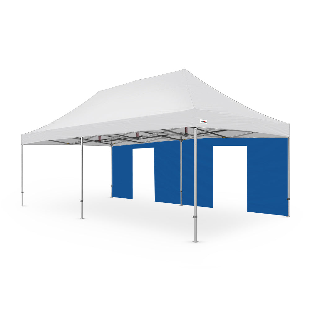 Extra-Large Plain 26ft Canopy Door Wall for Events - Available in Blue -Flare Shade
