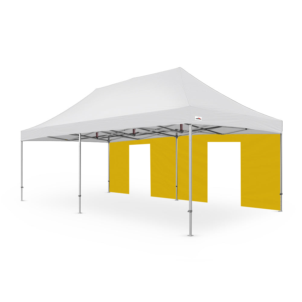 Extra-Large Plain 26ft Canopy Door Wall for Events - Available in Yellow -Flare Shade