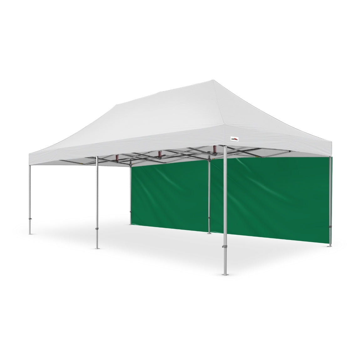 Extra-Large Plain 26ft Canopy Full Wall for Events - Available in Green -Flare Shade