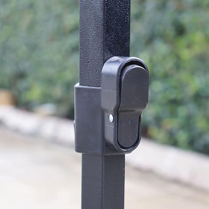 X5 Explorer Canopy comes with push-button height adjustment for flexible convenience - Flare Shade