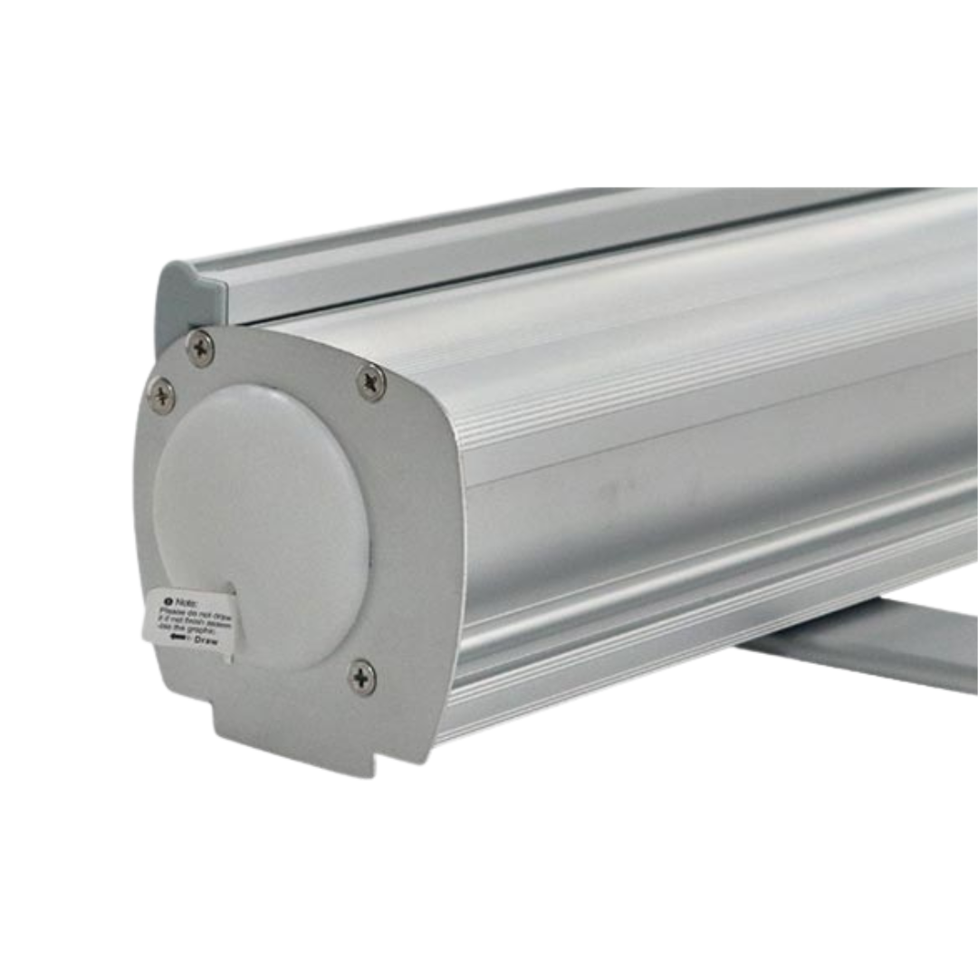 Custom Pull Up Banner with Aluminum Frame Stand - Flare Shade