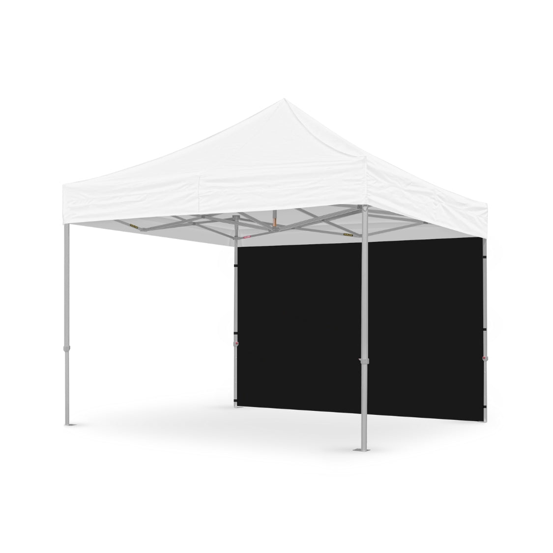 Plain 10ft canopy full wall in black - Flare Shade