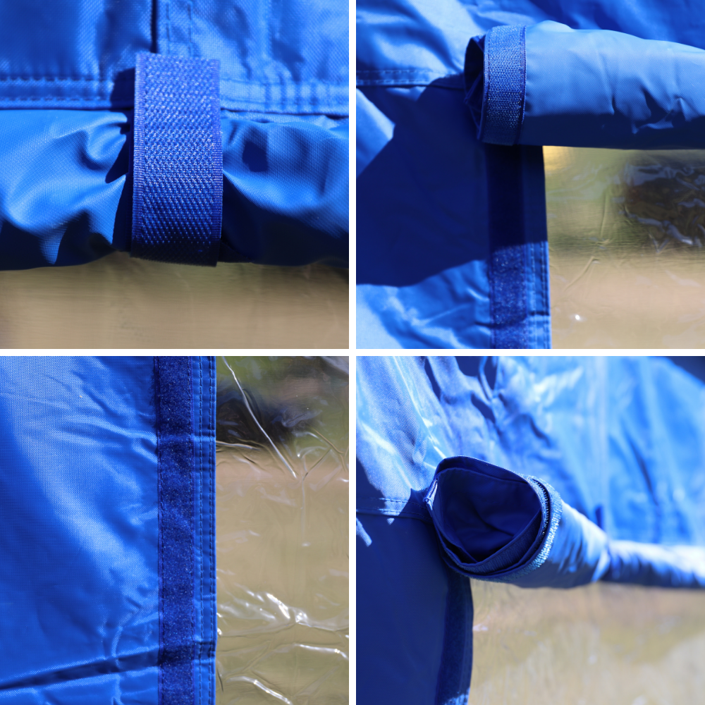 pvc window wall for canopy - Flare Shade