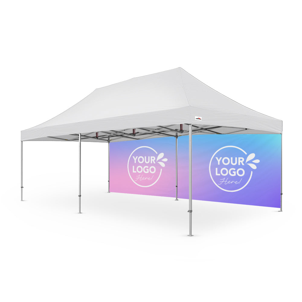 26ft Custom Printed Canopy Wall - Flare Shade