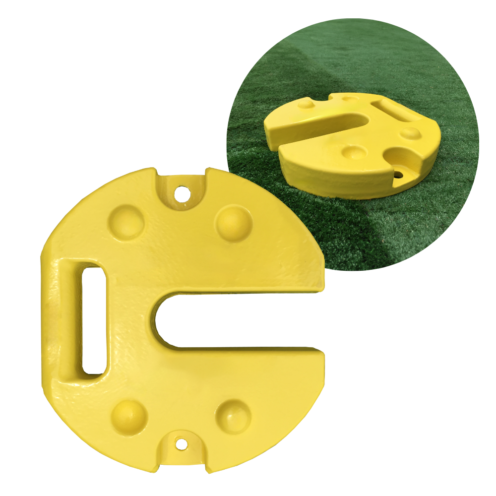 Yellow Steel Weight Plate Sets for Canopy Tents - Flare Shade