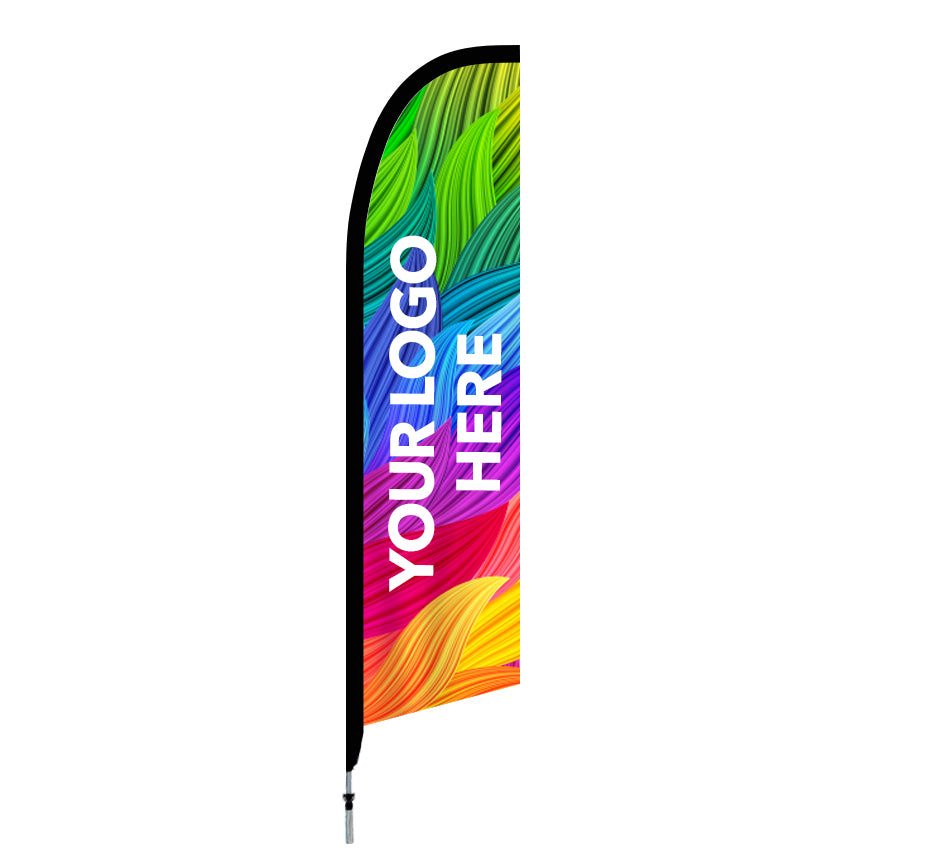 Large size custom feather flag banners - Flare Shade