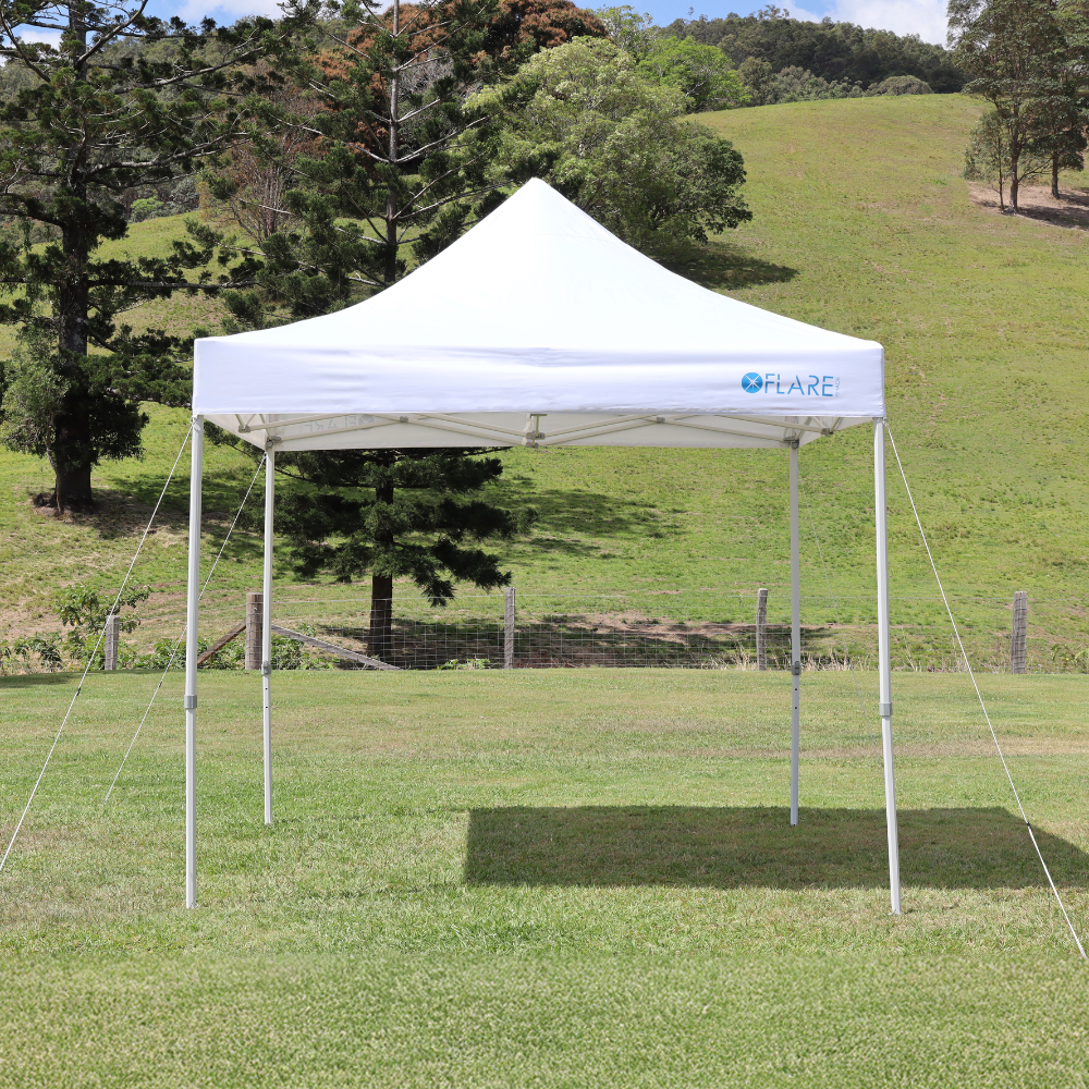 10' x 10' Canopy Tent Outdoor Setup | X4 X-TREK - Grey