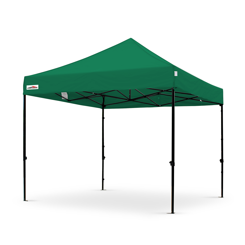 X5 Explorer 10x10 Canopy in Green| Medium Strength - Flare Shade