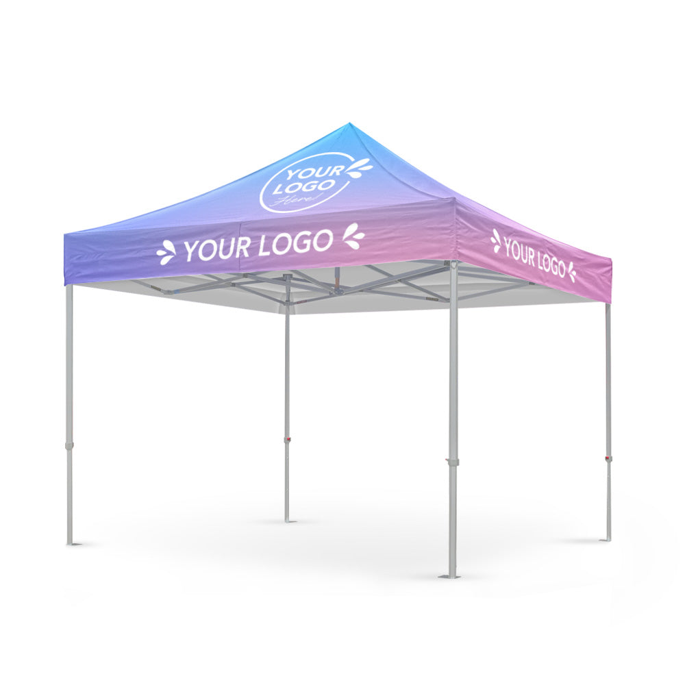 X6 Velocity - 10x10 custom canopy tent with logo - High Strength