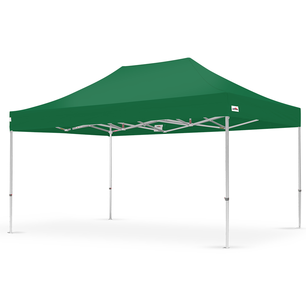 X6 Velocity 10x15ft Canopy Tent in Green - High Strength - Flare Shade