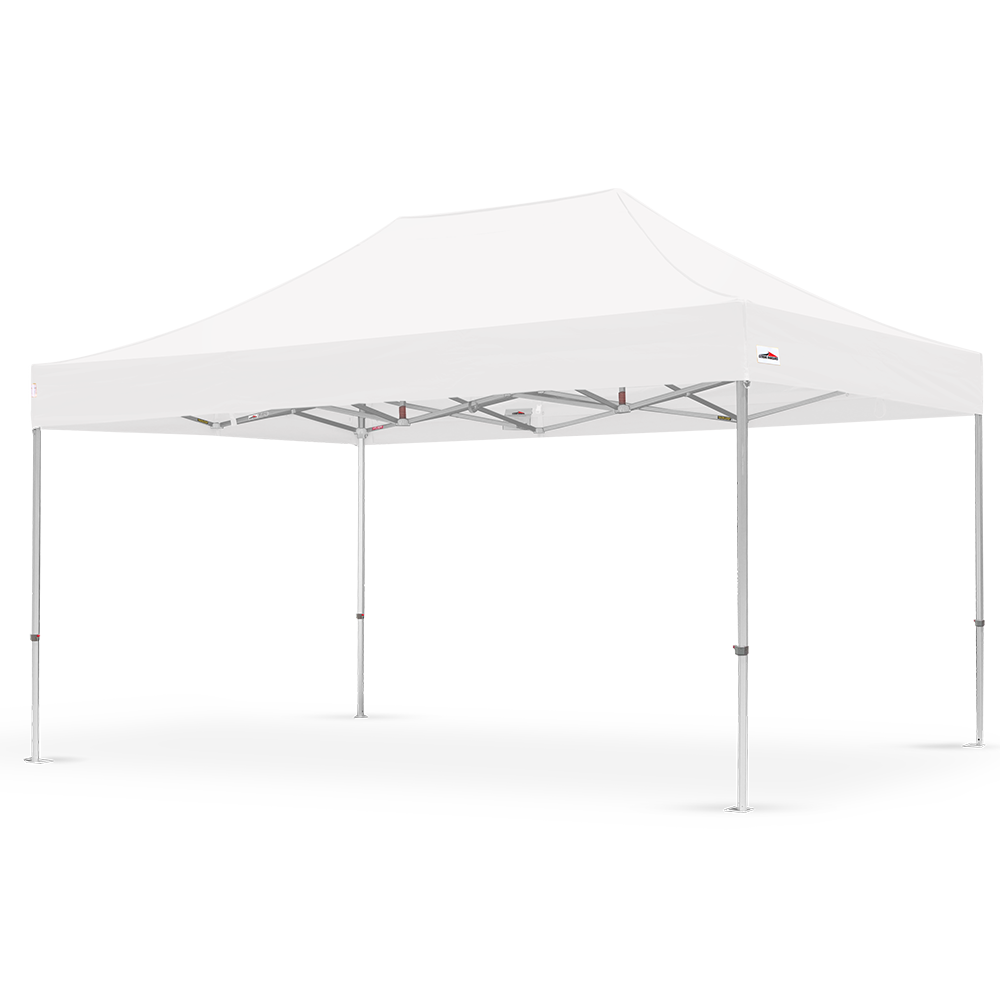 X6 Velocity 10x15ft Canopy Tent in White - High Strength - Flare Shade