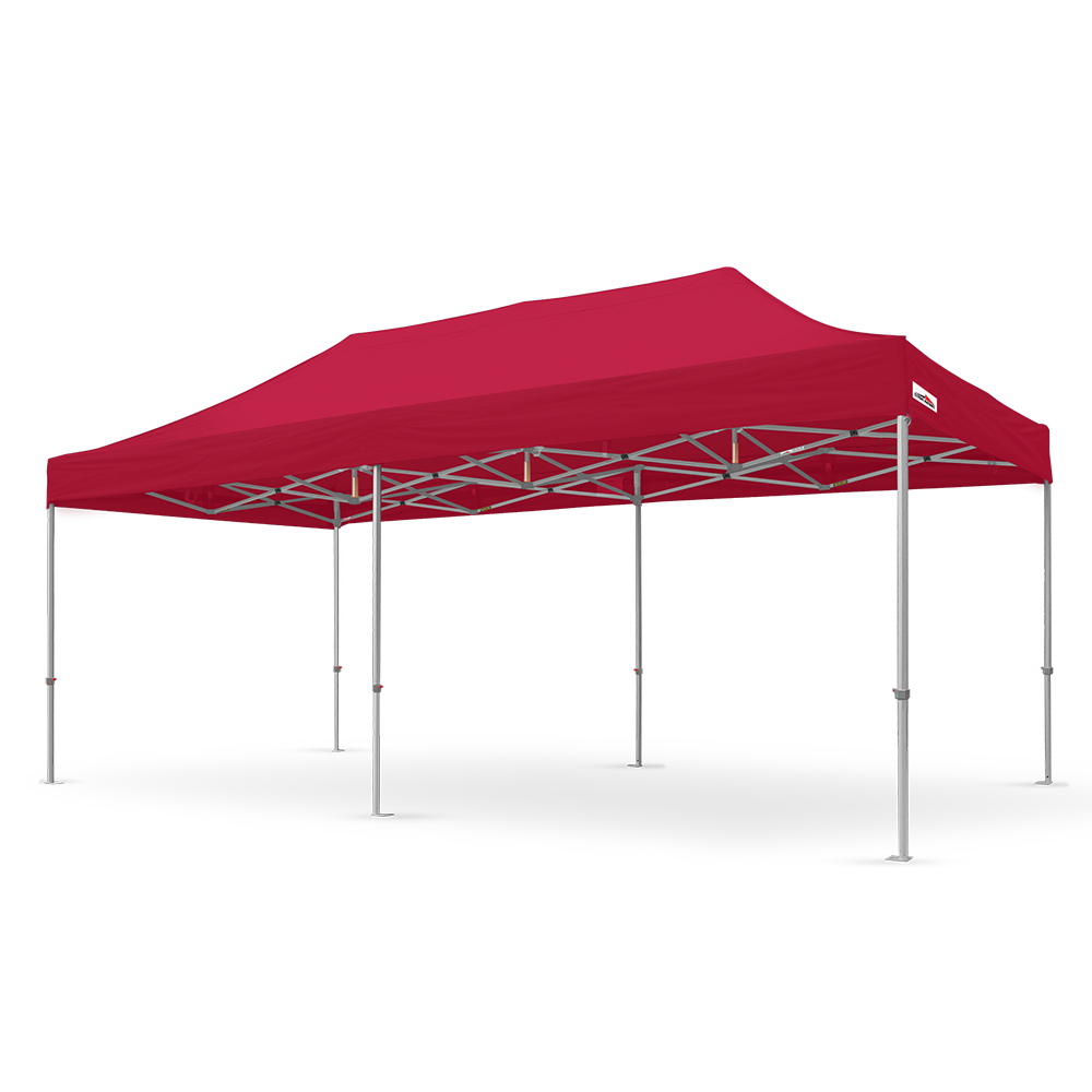 Flare Shade - High Strength X6 Velocity 10'x20' Canopy Tent in Red