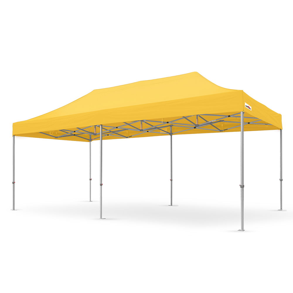 Flare Shade - High Strength X6 Velocity Plain 10'x20' Canopy Tent in Yellow