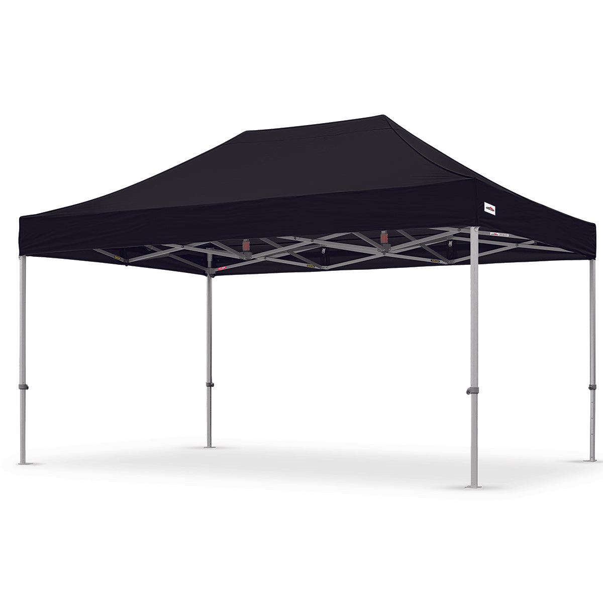 X7 Tectonic 10x15ft Canopy Tent in Black - Ultra Strength Heavy Duty - Flare Shade