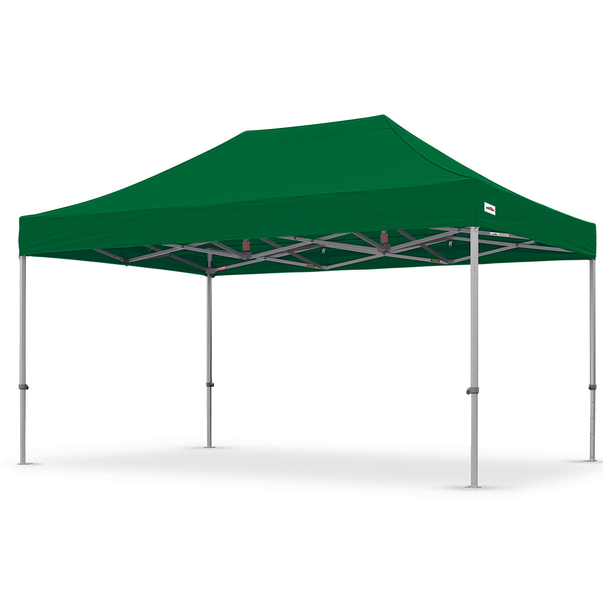 X7 Tectonic 10x15ft Canopy Tent in Green - Ultra Strength Heavy Duty - Flare Shade
