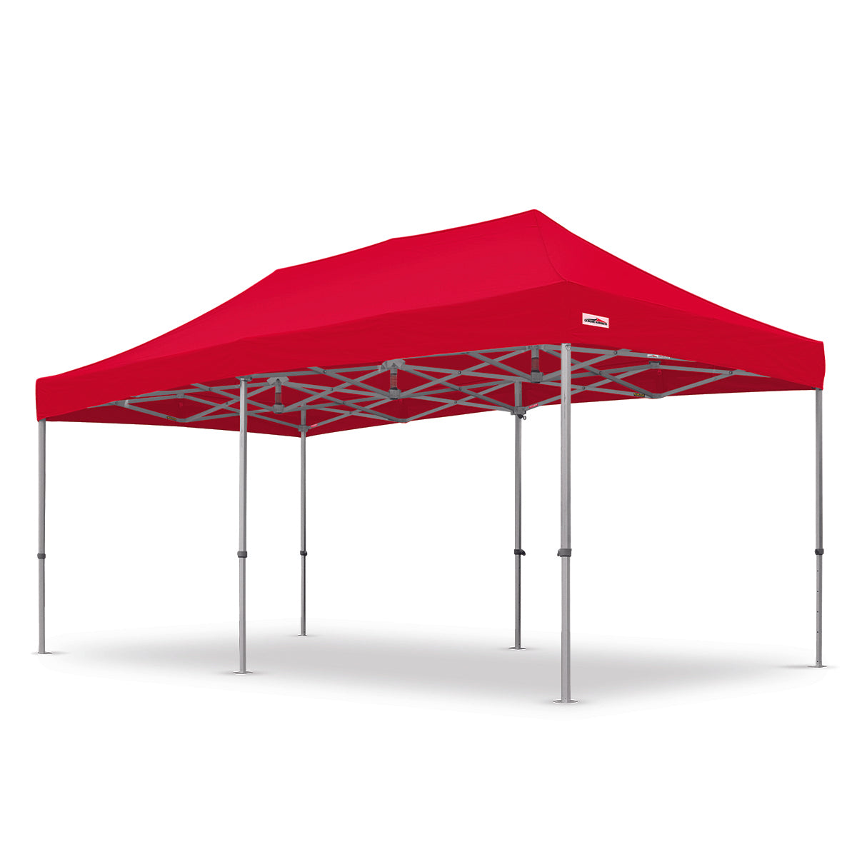 Ultra Strength X7 tectonic Plain 10'x20' Canopy Tent in Red - Flare Shade