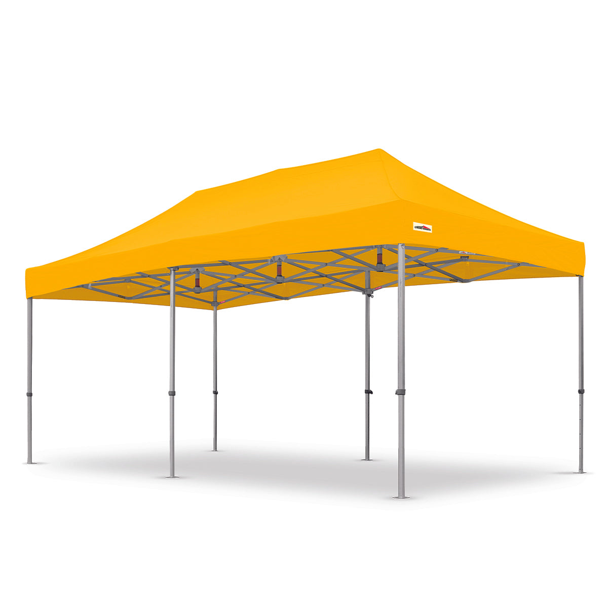 Ultra Strength X7 tectonic Plain 10'x20' Canopy Tent in Yellow - Flare Shade