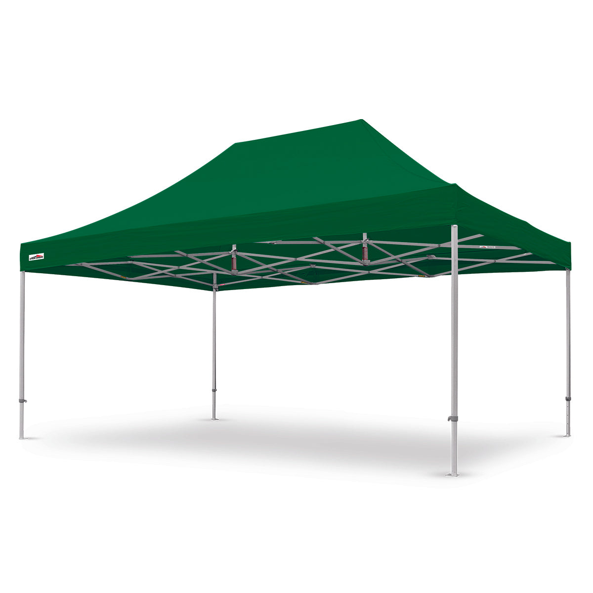 Ultra Strength Heavy Duty X7 tectonic Plain 13ft x 13ft Canopy Tent in Green - Flare Shade