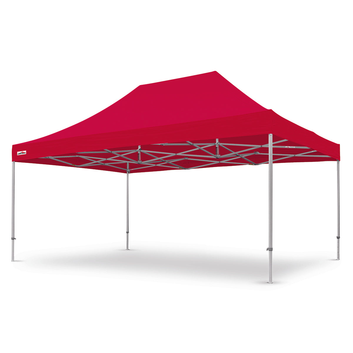 Ultra Strength Heavy Duty X7 tectonic Plain 13ft x 13ft Canopy Tent in Red - Flare Shade