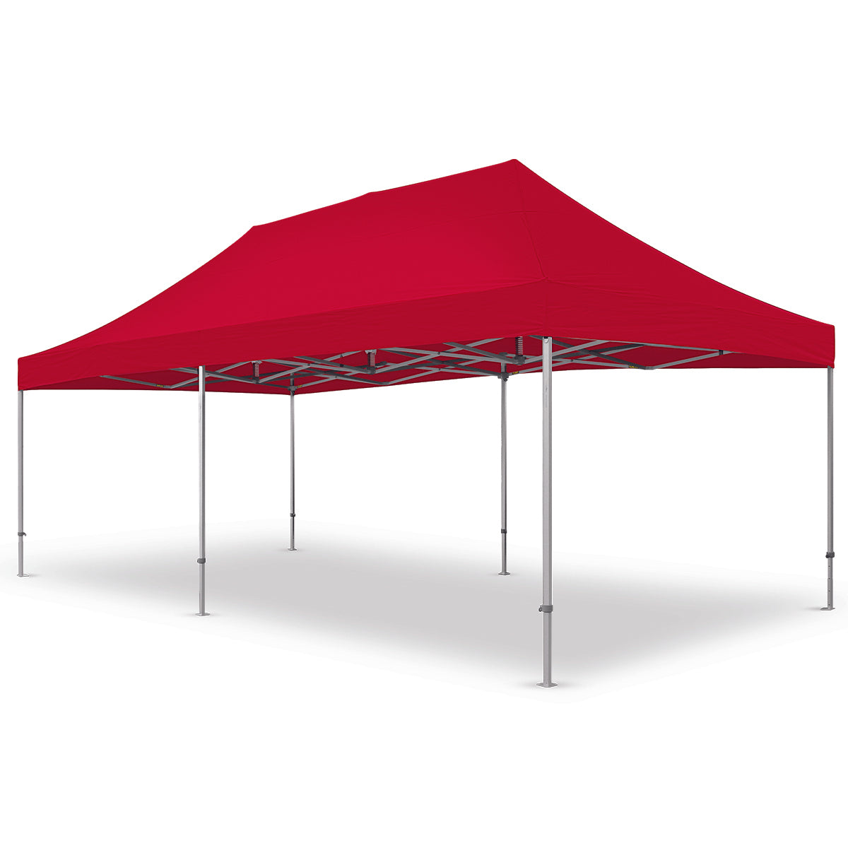 Ultra Strength Heavy Duty X7 tectonic 13ft x 26ft Canopy Tent in Red - Flare Shade