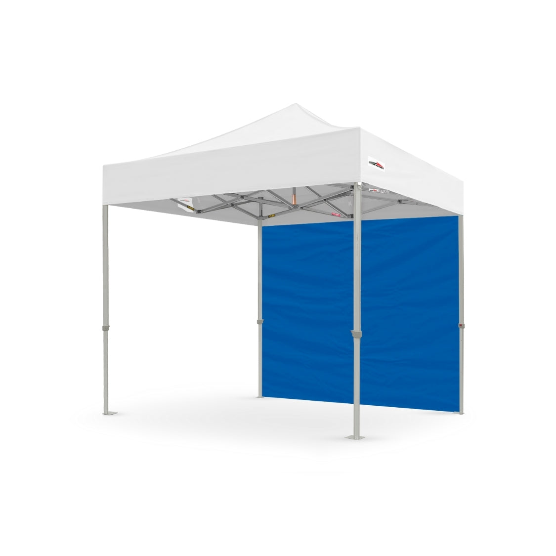 Plain 8ft canopy full wall in blue for shade and coverage - Flare Shade