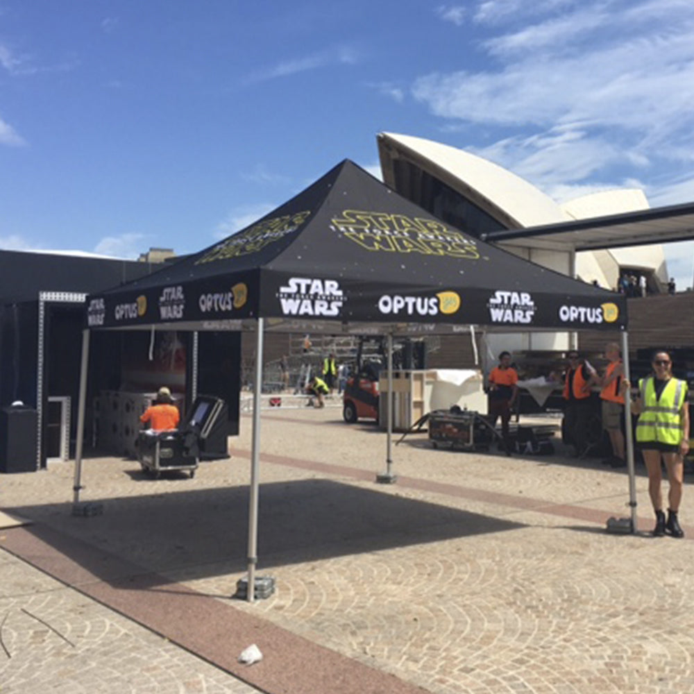 Ultra Strength X7 Tectonic 13x13ft Custom Canopy Setup for STAR WARS by Flare Shde