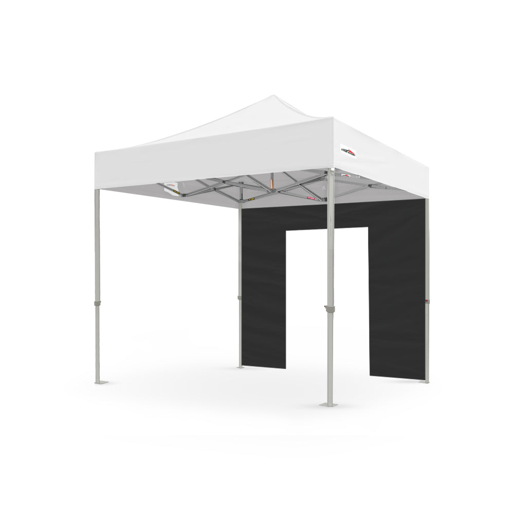 8ft door wall for canopy in black - Flare Shade