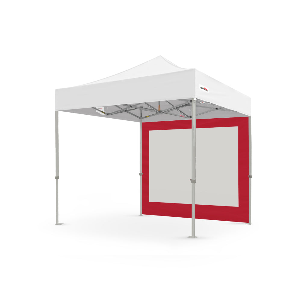8ft Mesh Window Wall for Canopy in red - Flare Shade