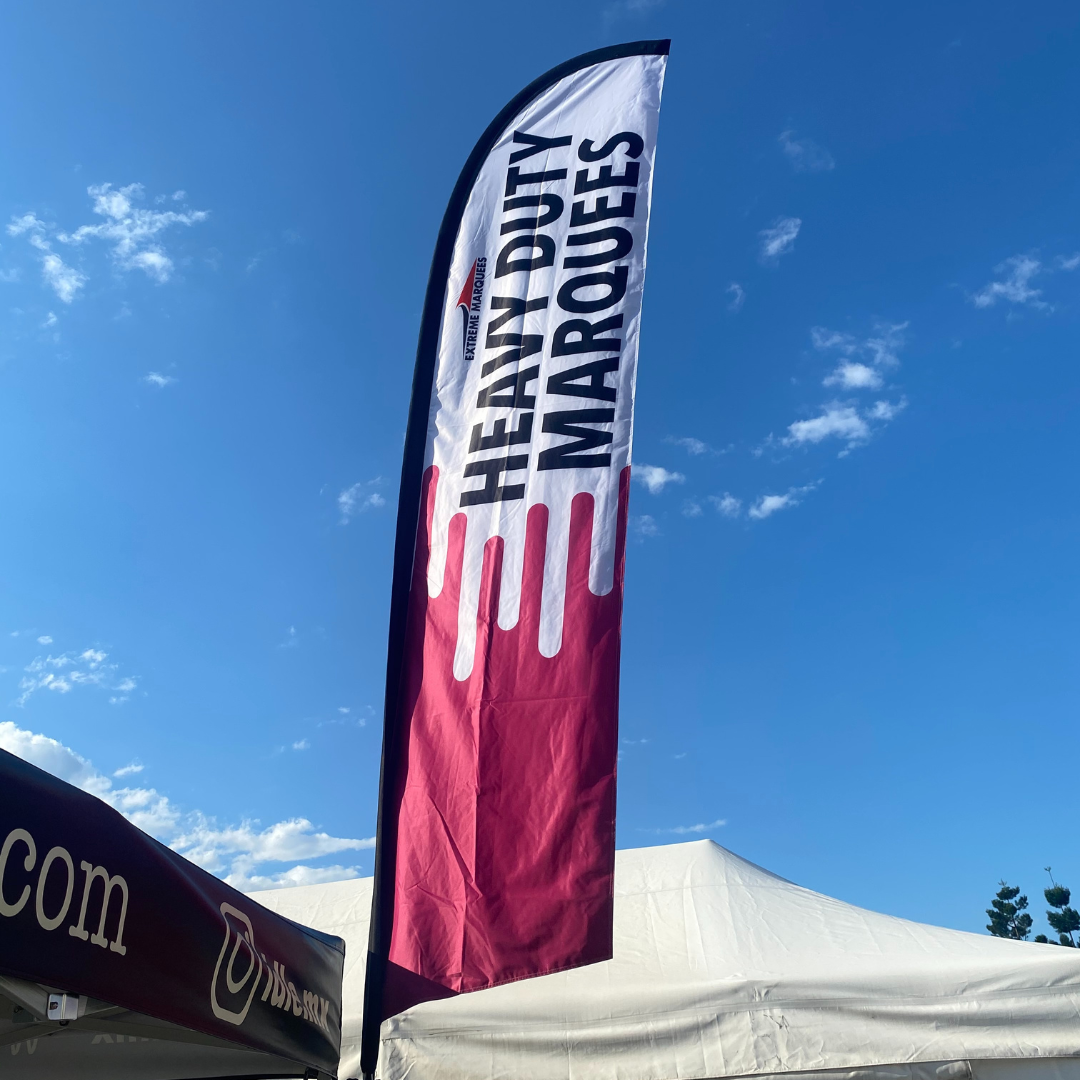 Promotional custom feather flag banner for Event and Trade Shows 