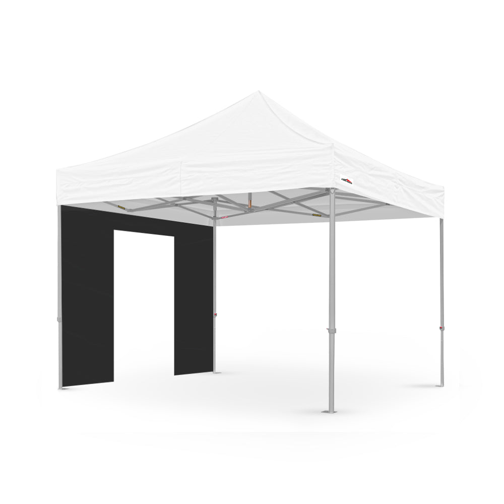 10ft door wall for canopy in black  - Flare Shade