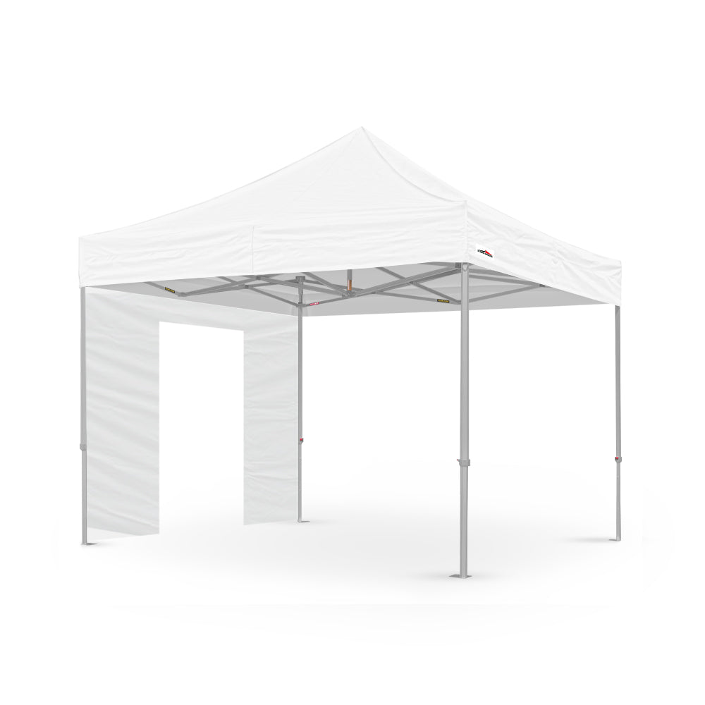 10ft door wall for canopy in white - Flare Shade