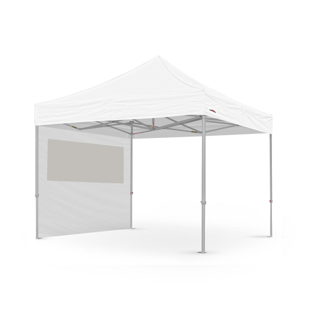 10ft canopy pvc window wall in white - Flare Shade
