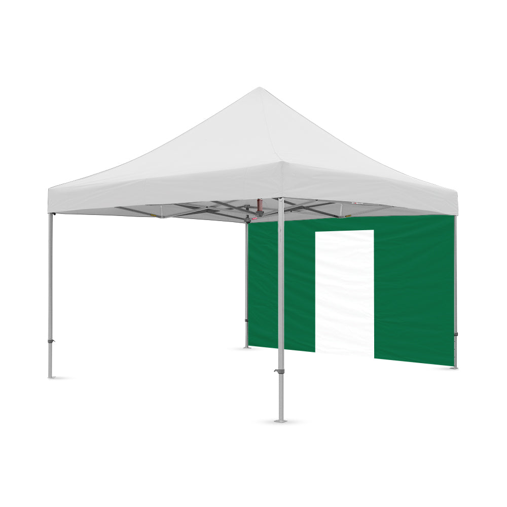 13ft green canopy door wall by Flare Shade  