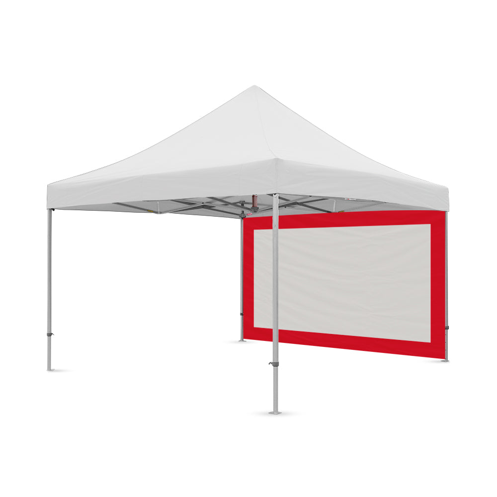 13ft Mesh Window Wall for Canopy in red - Flare Shade