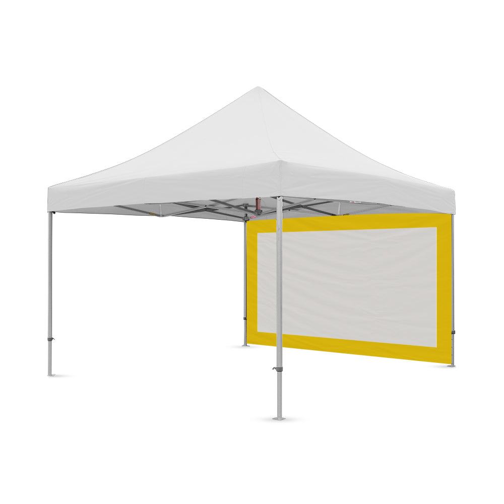 13ft Mesh Window Wall for Canopy in yellow - Flare Shade