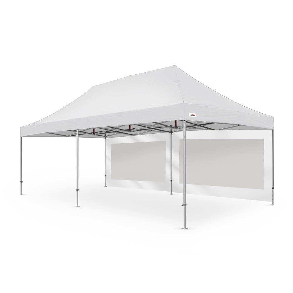 Extra-Large Plain 26ft Canopy Mesh Window Wall for Events - Available in White - Flare Shade