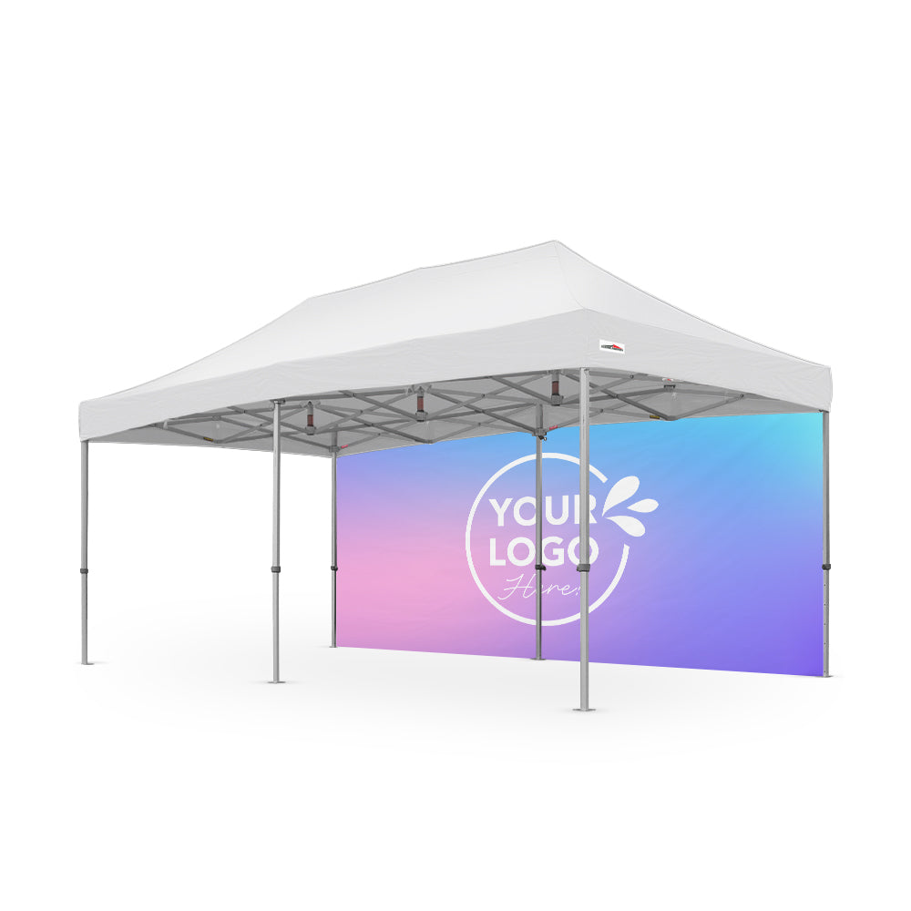High-Quality 20ft Custom Printed Canopy Wall 