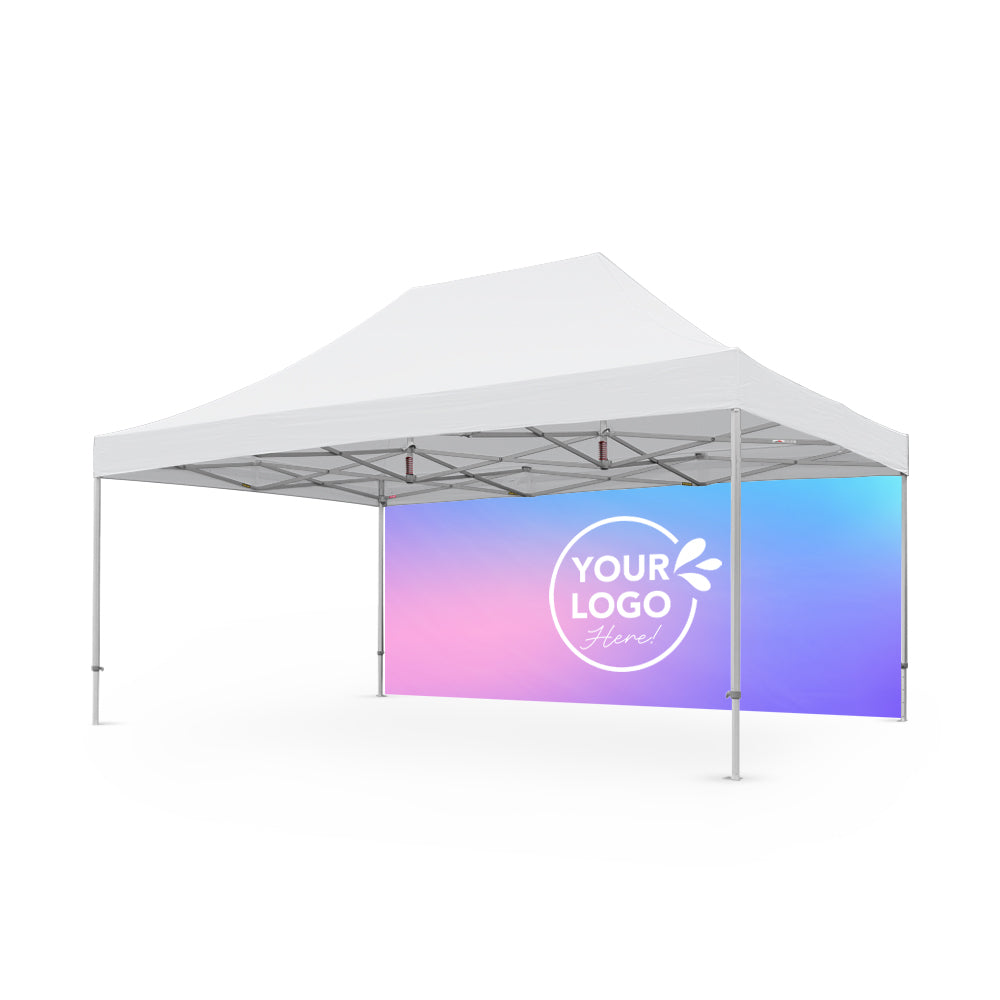 20ft Tec Printed Canopy Wall | Custom Tent Wall Accessories