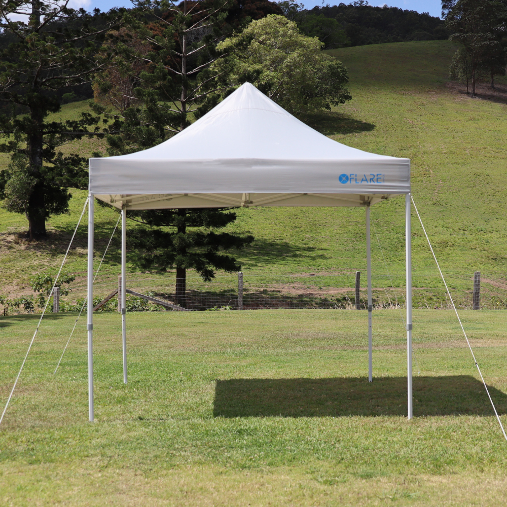 X4 X-Trek 10x10 Canopy Tent Outdoor Setup - Light Duty Regular-Strength