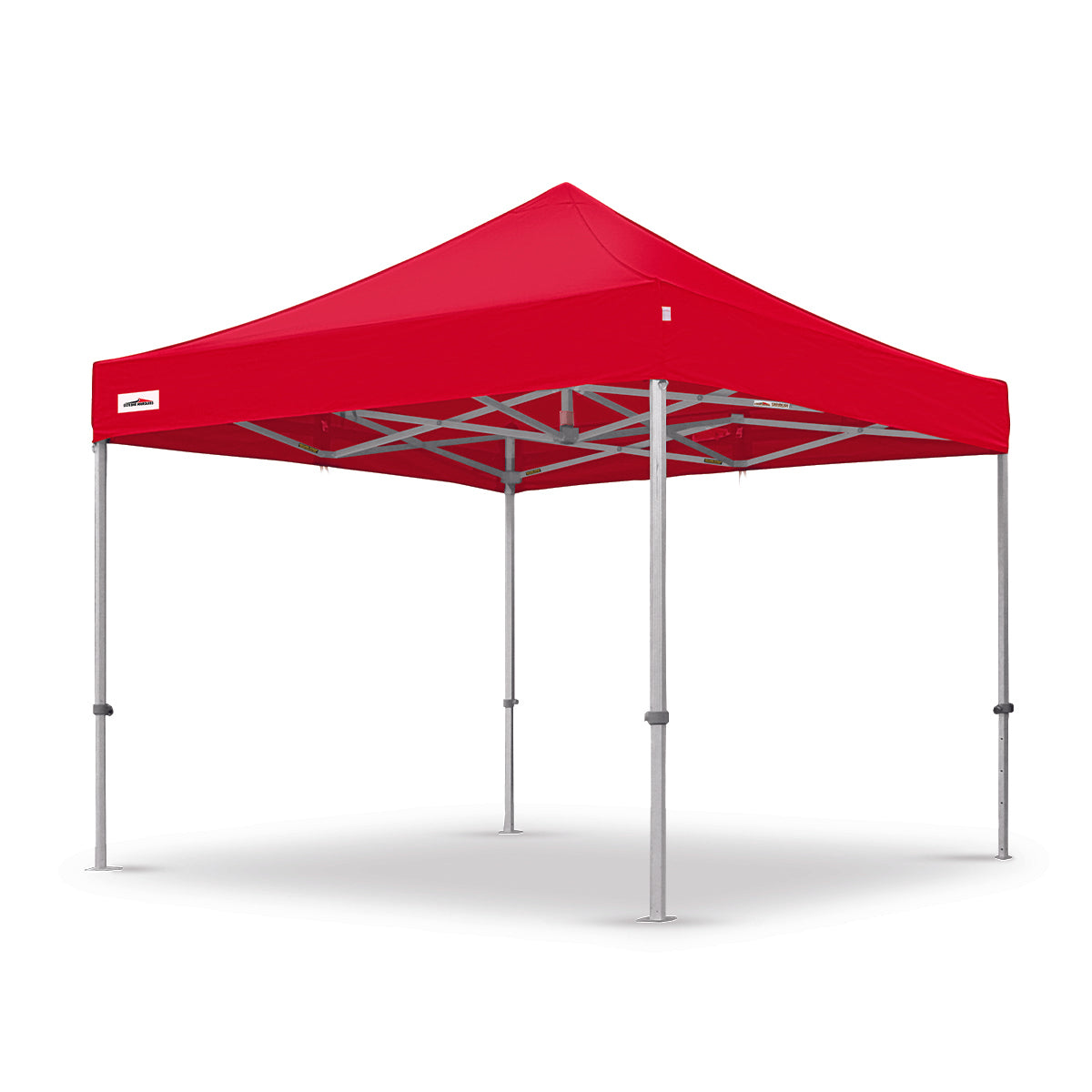 X7 Tectonic Red 10x10 Canopy Tent - Ultra Strength - Flare Shade  