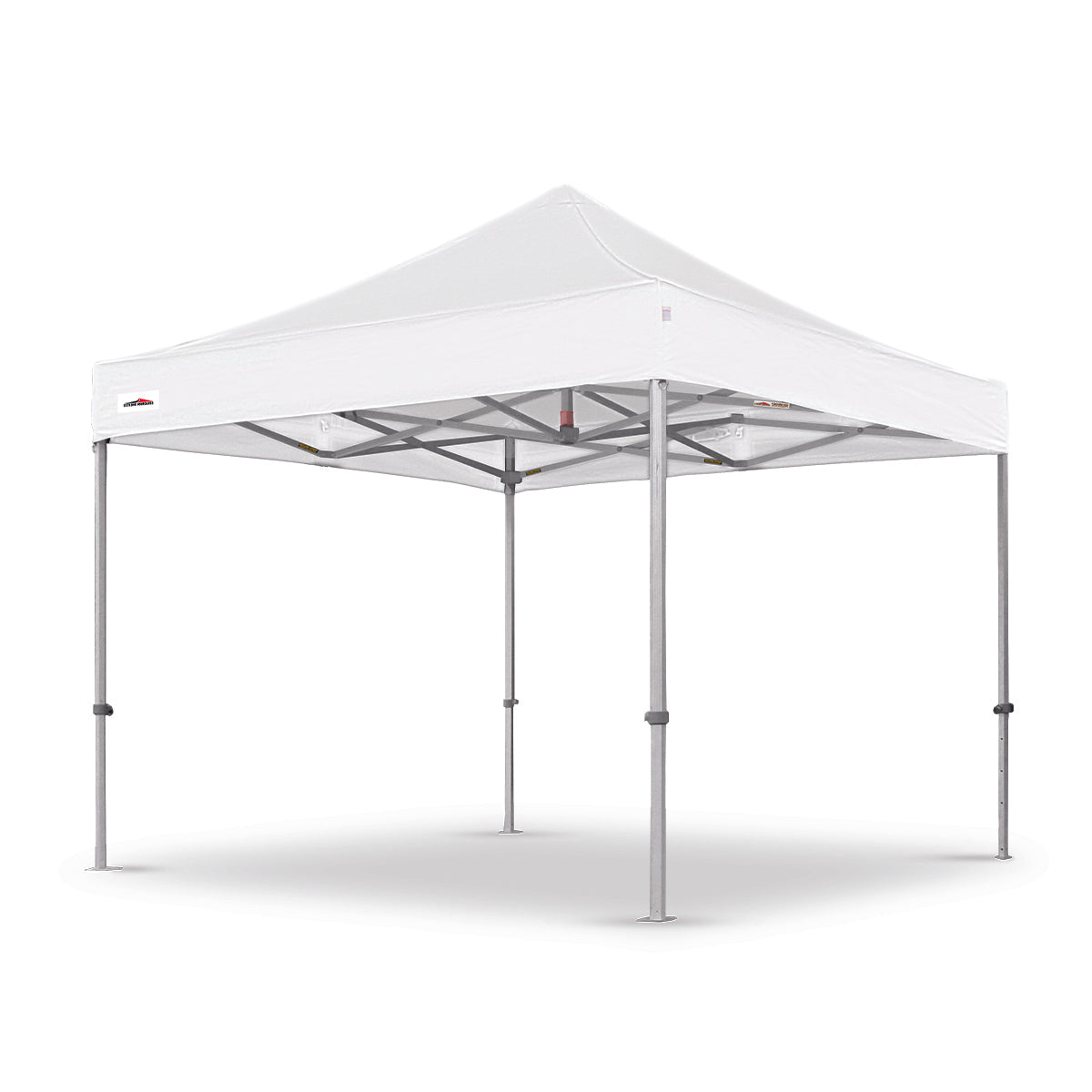 X7 Tectonic White 10x10 Canopy Tent - Ultra Strength - Flare Shade  