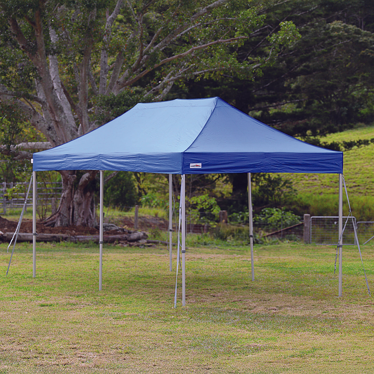 Ultra Strength X7 tectonic Plain Blue 10'x20' Canopy Tent Outdoor - Flare Shade