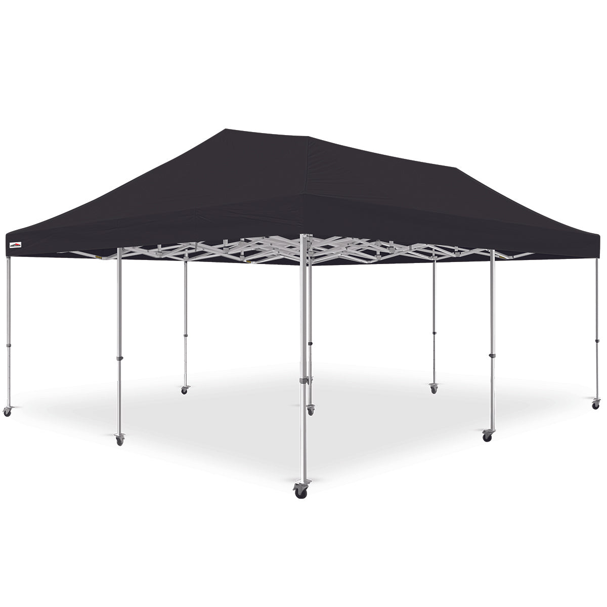 X7 Tectonic 20ft x 20ft plain canopy tent in Black - Ultra strength - Flare Shade