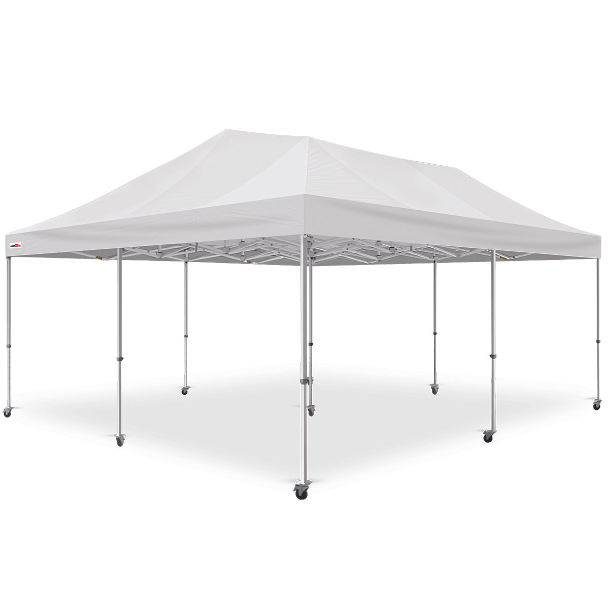 X7 Tectonic 20ft x 20ft plain canopy tent in White - Ultra strength - Flare Shade